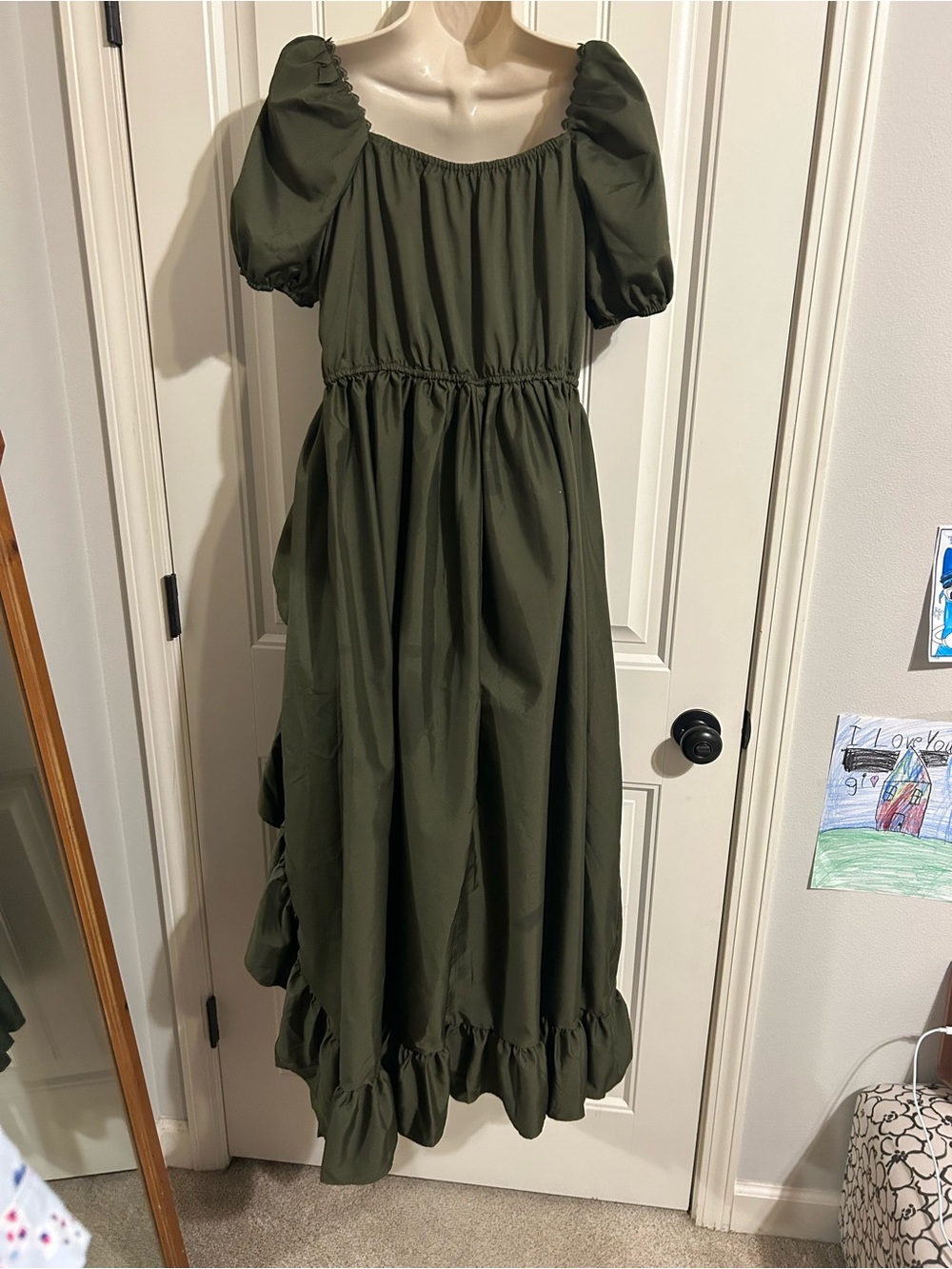 NEW ABaoWedding Women Renaissance Dress Cottagecore High Low Costume Dress Sz M - Picture 10 of 10